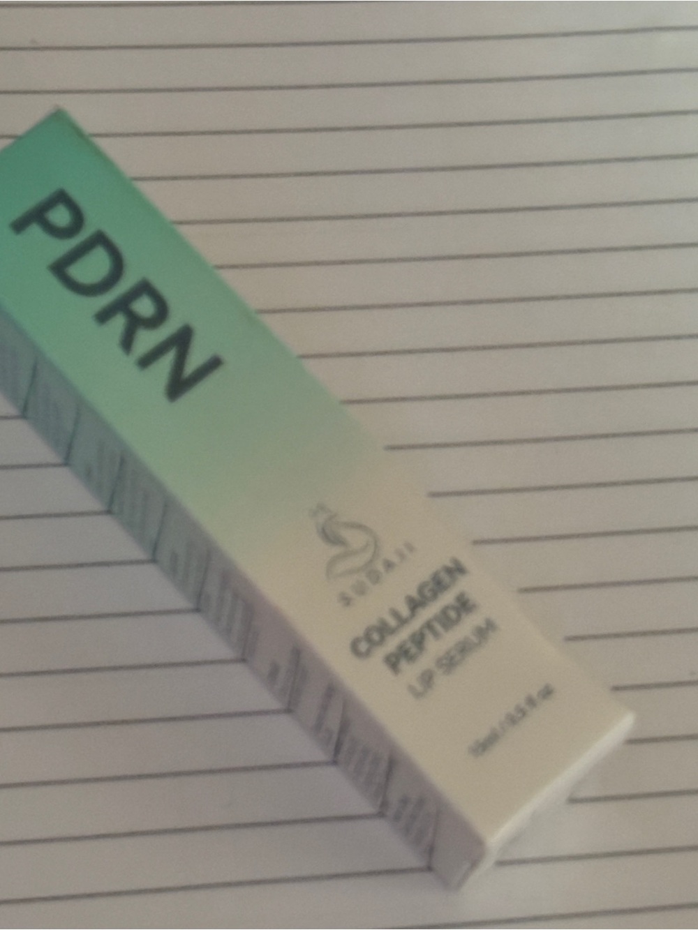 PDRN Collagen Peptide Lip Serum - Mint/White